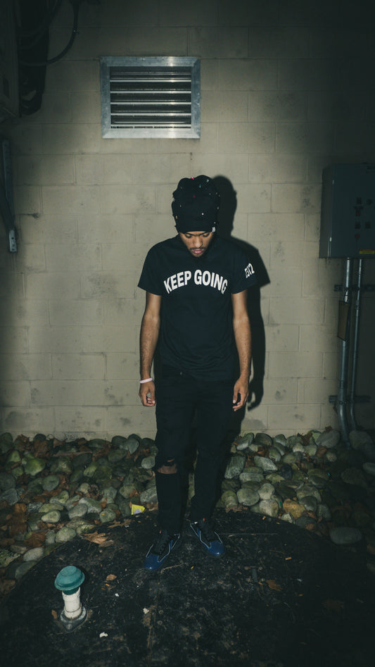 NYFW25 White on Black T-Shirt