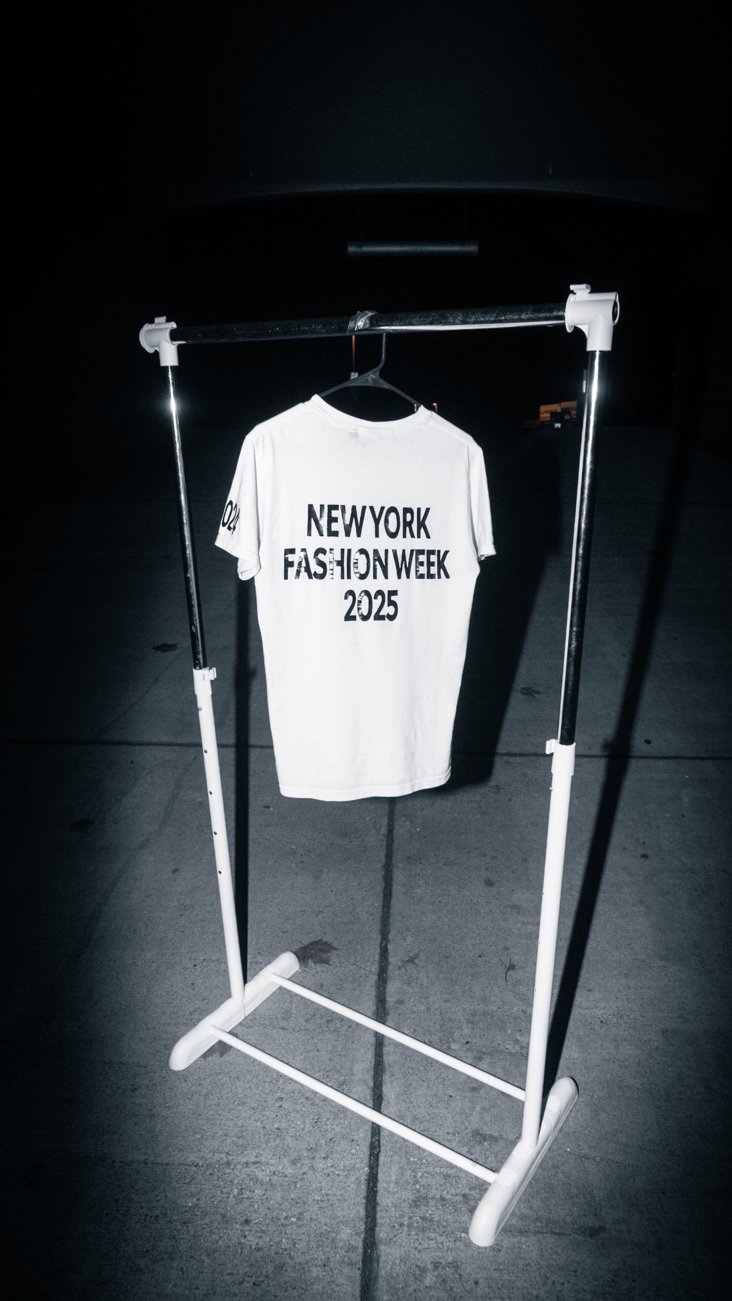 NYFW25 Black on White T-Shirt
