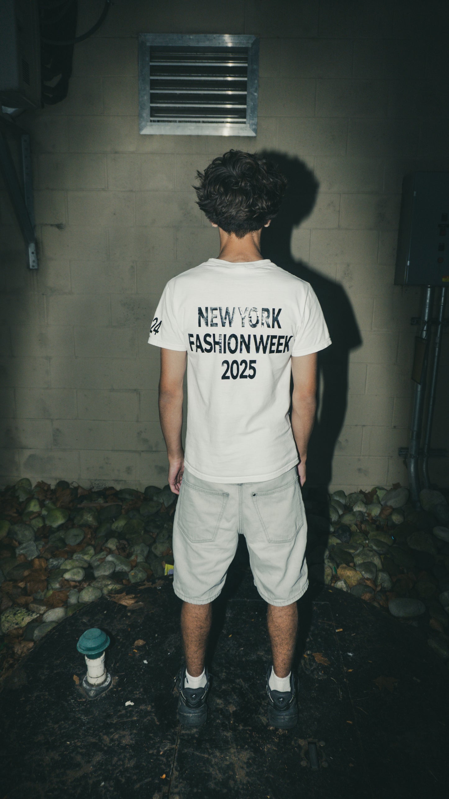 NYFW25 Black on White T-Shirt