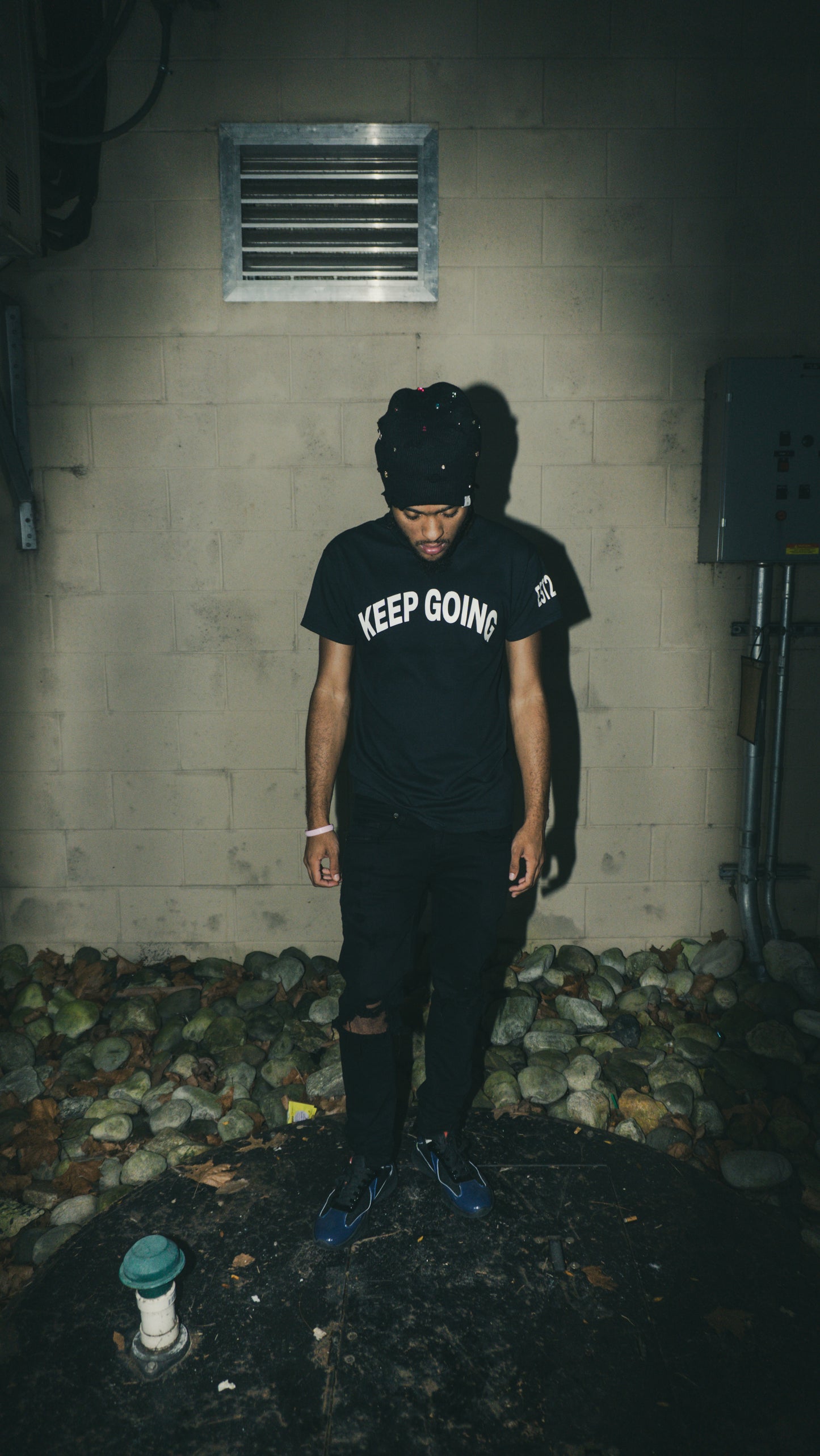 NYFW25 White on Black T-Shirt