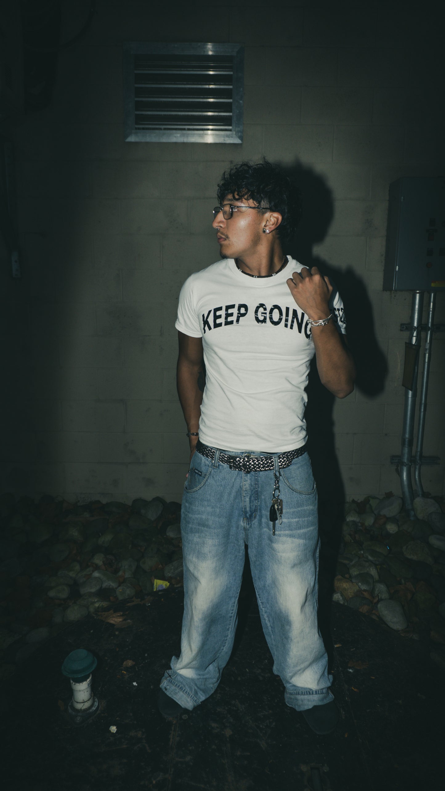 NYFW25 Black on White T-Shirt